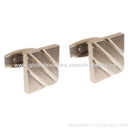 Stainless Steel Cufflinks Watch, OEM and ODM Orders are Welcome